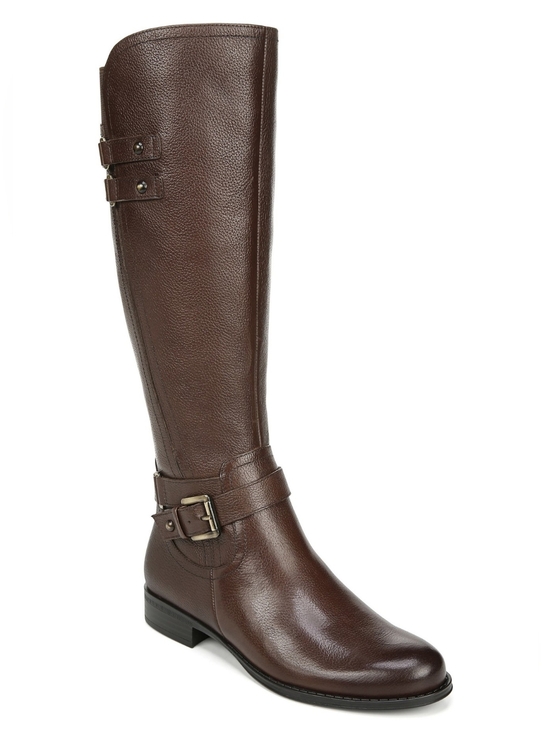 Naturalizer Shoes - Naturalizer Jackie Tall Leather Riding Boots - Size 9.5 M *FAIR CONDITION*
